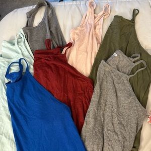 Bundle of 10 old navy tanks